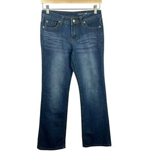 Tommy Girl Tommy Hilfiger Denim Jeans Junior Size 3 28 Boot Cut Dark Blue Wash
